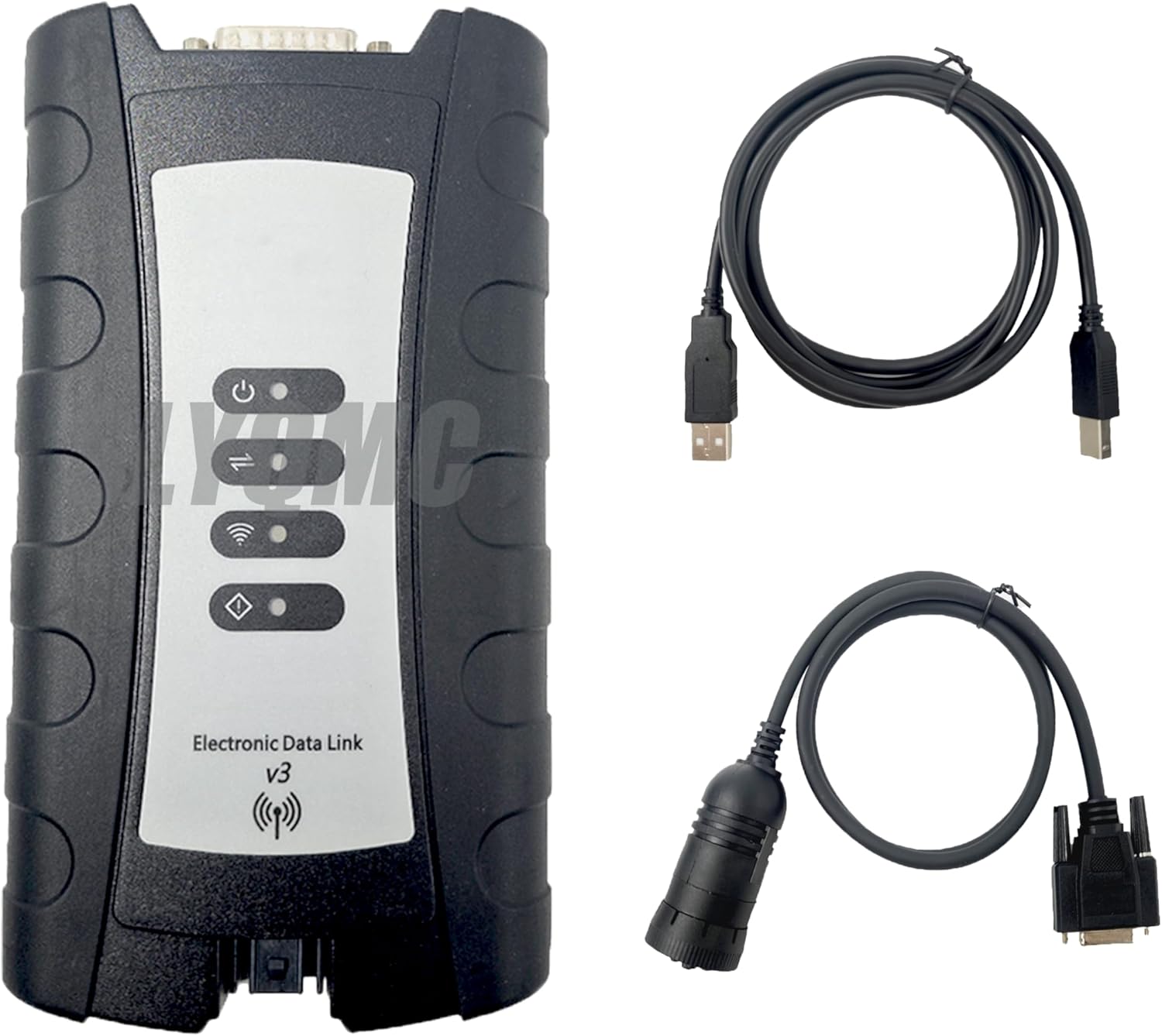V5.3 John Dee EDL V3 Heavy Duty Diagnostic Scanner, AG+CF Service Advi-sorr Data Link Tool for Tractor, Agriculture & Construction Equipment with Software (DELLL Laptop with EDL V3)
