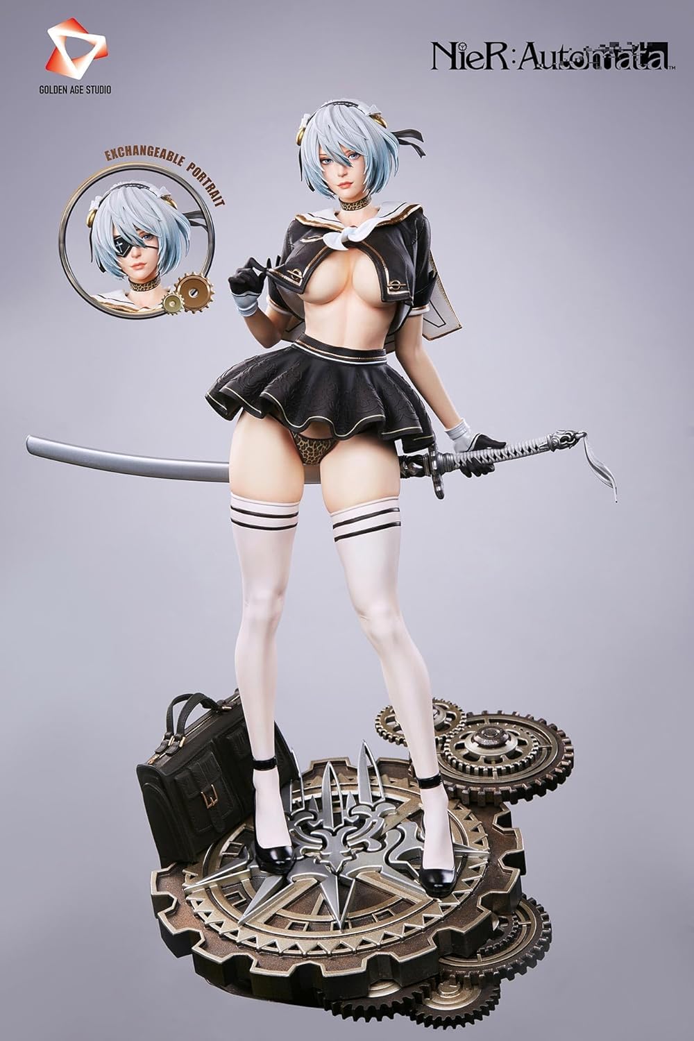 Amazon.co.jp: ヨルハ二号B型 2B フィギュア 水着Ver. 1/4スケール