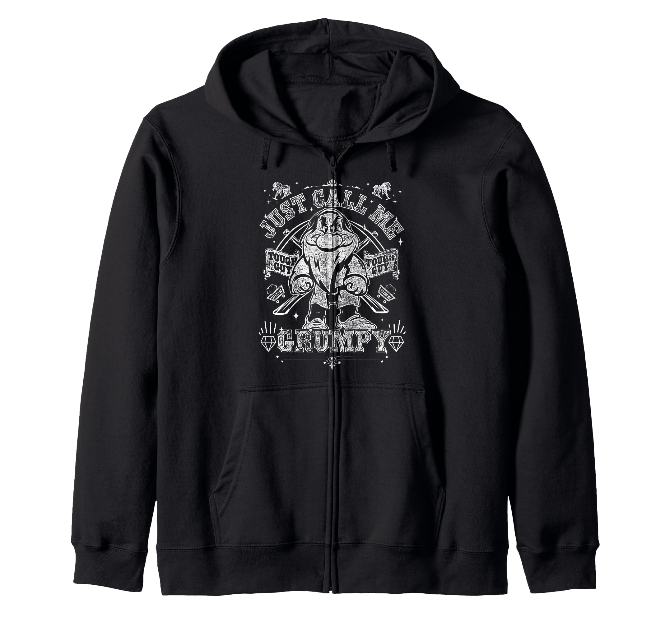 Sweat Grumpy Disney zippé avec motif imprimé haute définition - 2