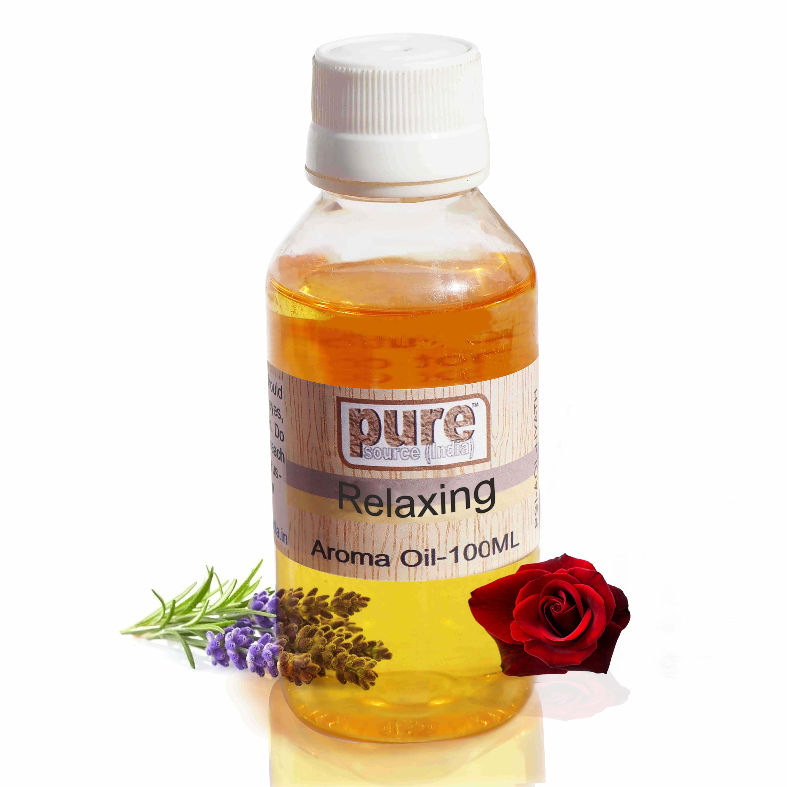 Pure Source India Relaxing Aroma Oil 100 Ml well Pack in Dropper Type Bottle, Easy To Use (Relaxing Aroma Oil)