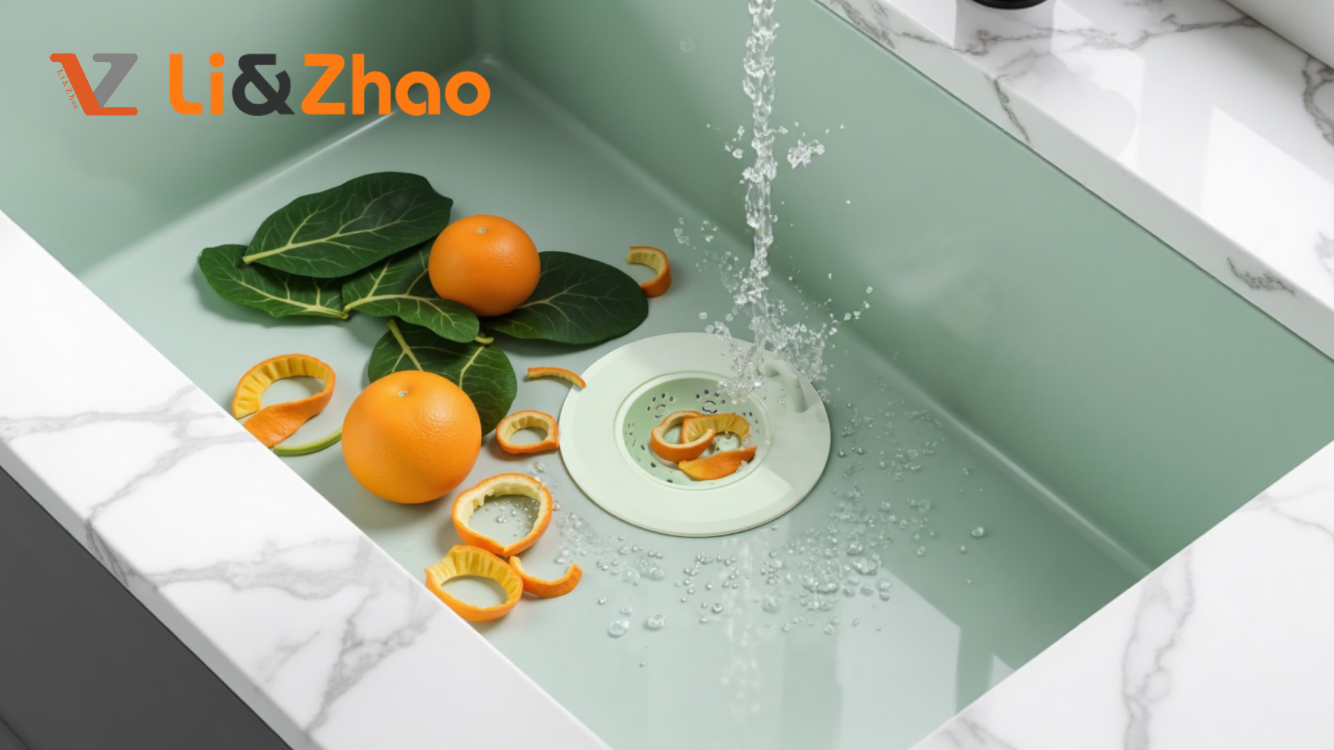 Colador para desagüe de cocina Li & Zhao 4 piezas miniatura 7