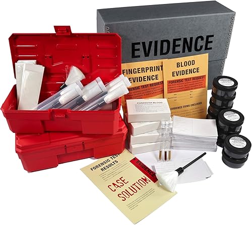 Crime Scene Mega Kit de ciencia forense: el caso Missy Hammond - Paquete de 40 estudiantes