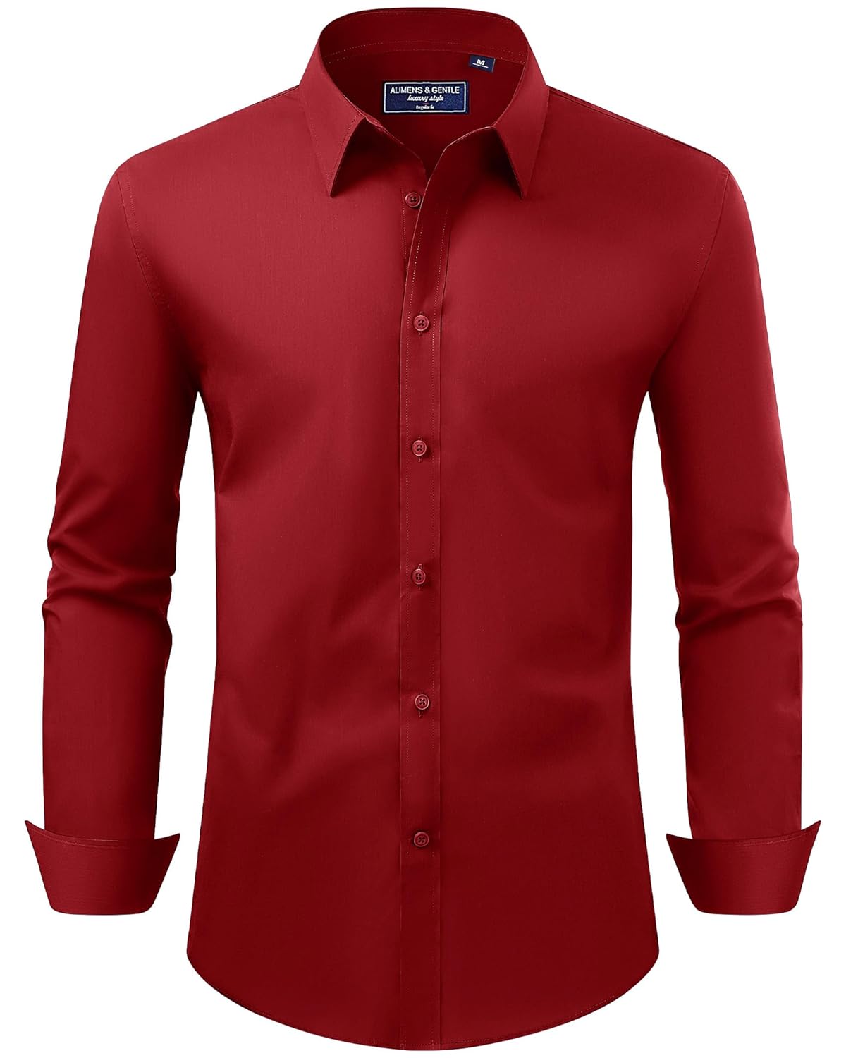 Alimens & Gentle Camisa social masculina, caimento regular, elástica, proteção contra manchas, manga comprida, lisa, para casamentos, camisas de botão em promoção! Veja a oferta e mais achadinhos de Camisas 6 Hoje é o melhor dia para comprar Alimens & Gentle Camisa social masculina, caimento regular, elástica, proteção contra manchas, manga comprida, lisa, para casamentos, camisas de botão com aquele preço maroto! Promoção! Aproveite a oferta! 6