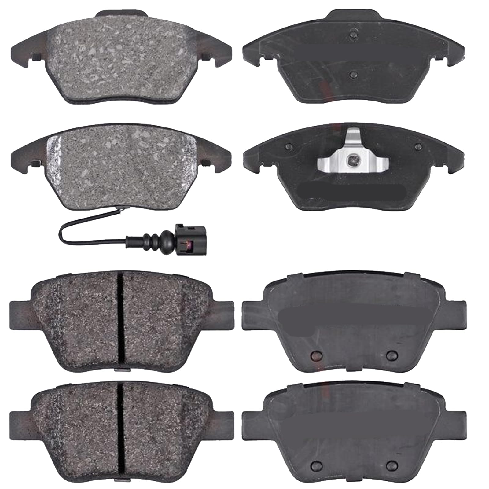 Kit Pastiglie Pattini Pasticche Anteriori e Posteriori compatibile con VOLVO V40 2 VOLUMI/CODA SPIOVENTE (525,526)