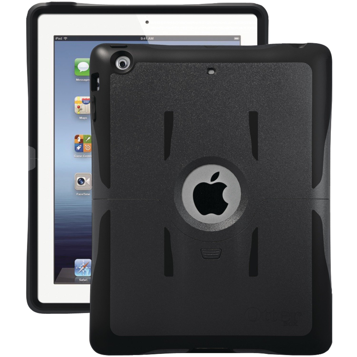 OtterBox Reflex Series Case with Stand for the New iPad 4, iPad 2 and 3 - Black