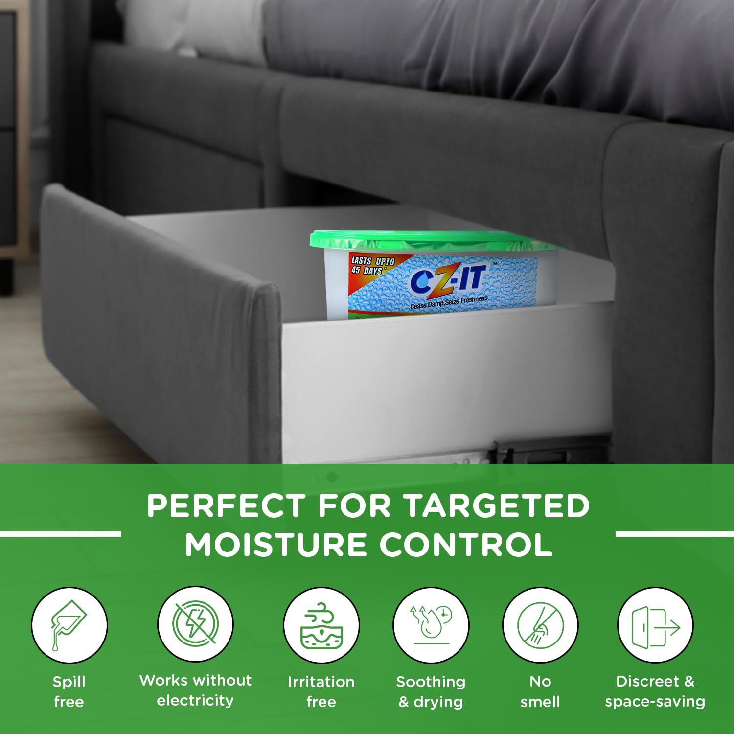 CZ-IT Mini Moisture Absorber-180g x 6 2