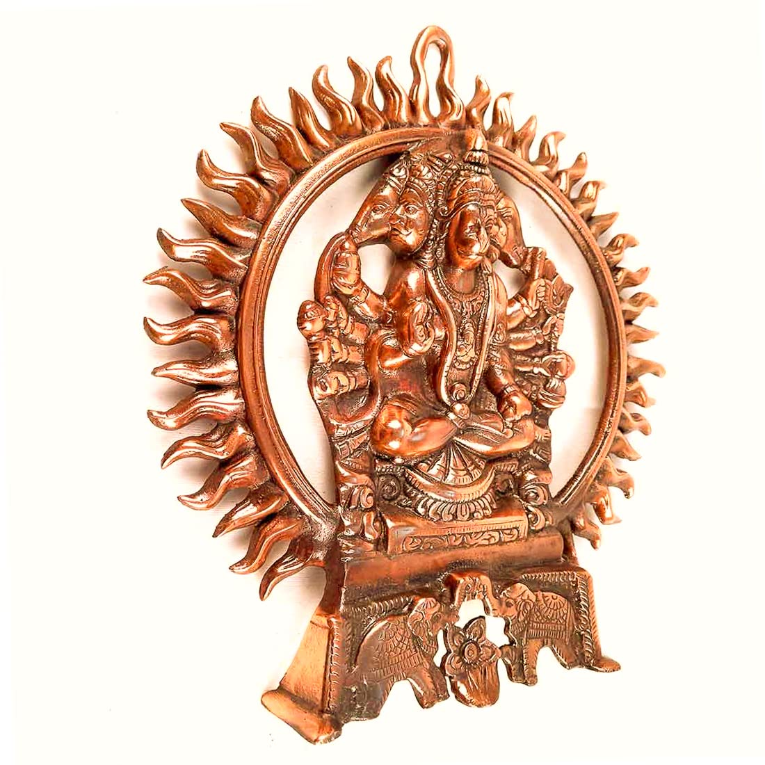 Panchmukhi Hanuman Wall Hanging - Religious Decor -7