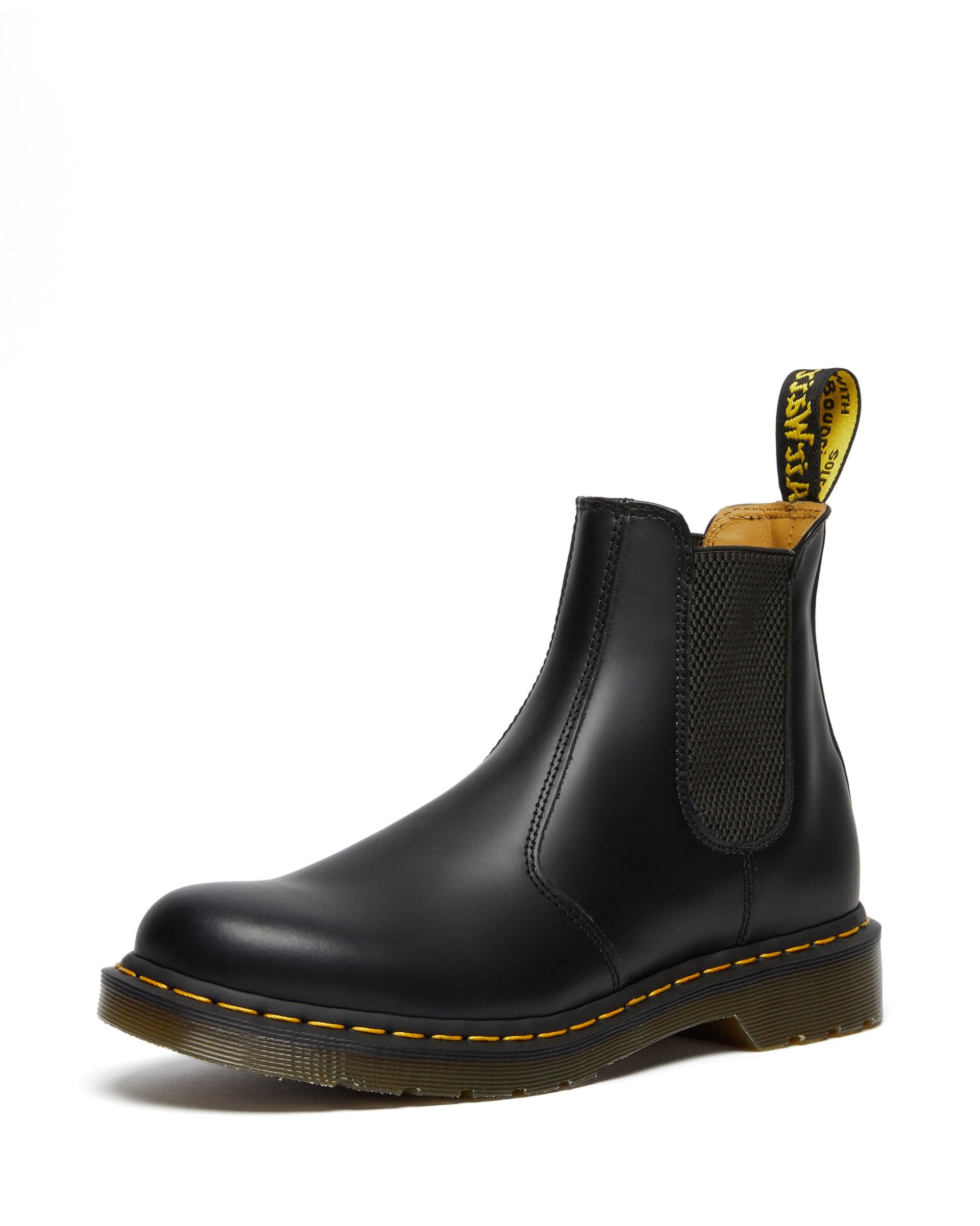 Dr. Martens 2976 Smoothplain Welt, Sneakers Hautes mixte adulte, Noir (Nero), 36 EU