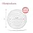 Prestee 102 Clear Plastic Plates Disposable - 6.25-inch Heavy Duty Hard Plastic Clear Plates for Party - Elegant Round Cake, Dessert, Salad, Appetizer, Dinner - Plate for Holiday Parties