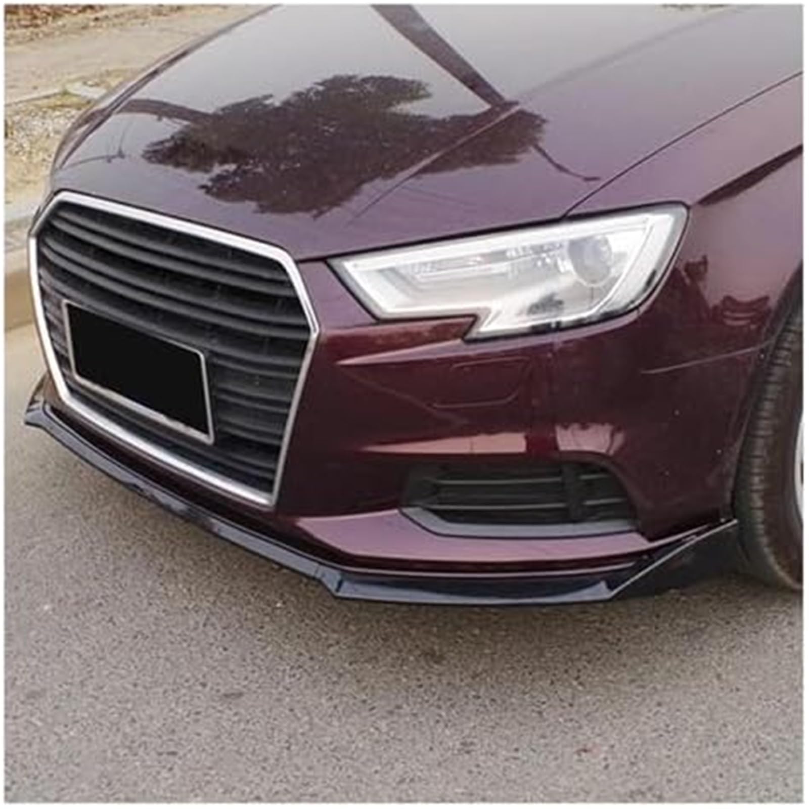 Splitter, dla A3 8V, dla dla Sline, S3 Standard Sedan Wersja