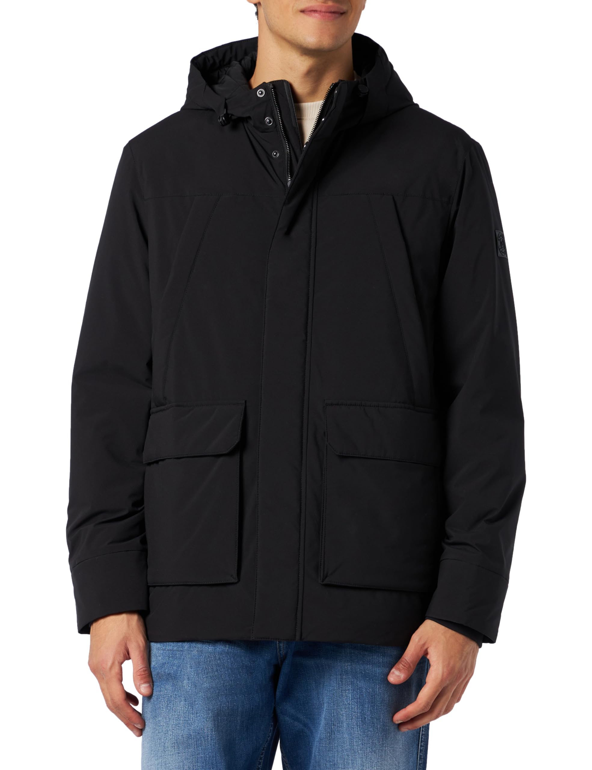 Bugatti Men's Schwarz-50 471213-41221 Jacket, 54