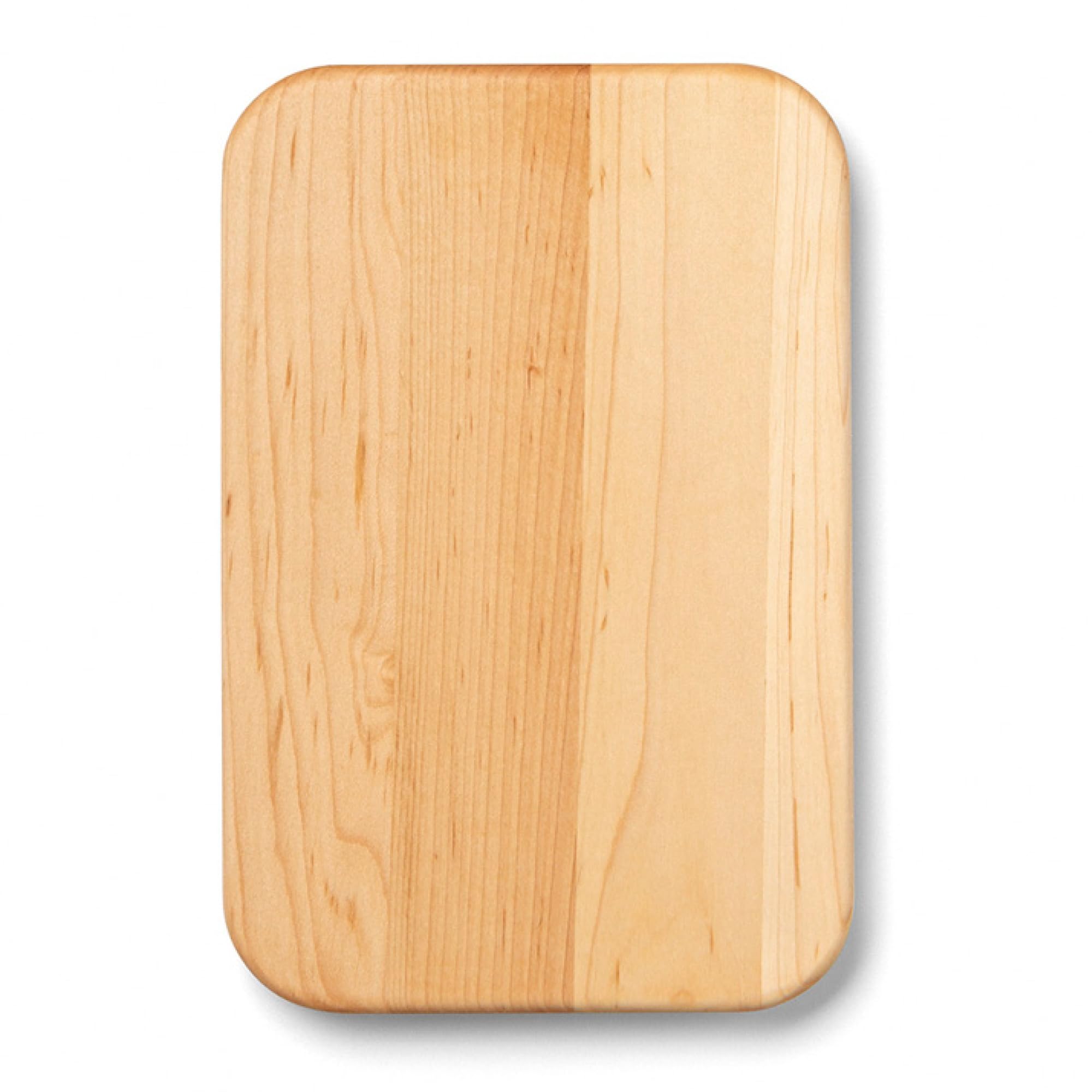 Boos Block Chop-N-Serve - 30,5 x 20 x 2,5 CM - Allzweckbretter - Hackklotz - Ahorn Schneidebrett - Servierbrett - Antibakterielles Frühstücksbrettchen - Vesperbrett Holz, Braun-