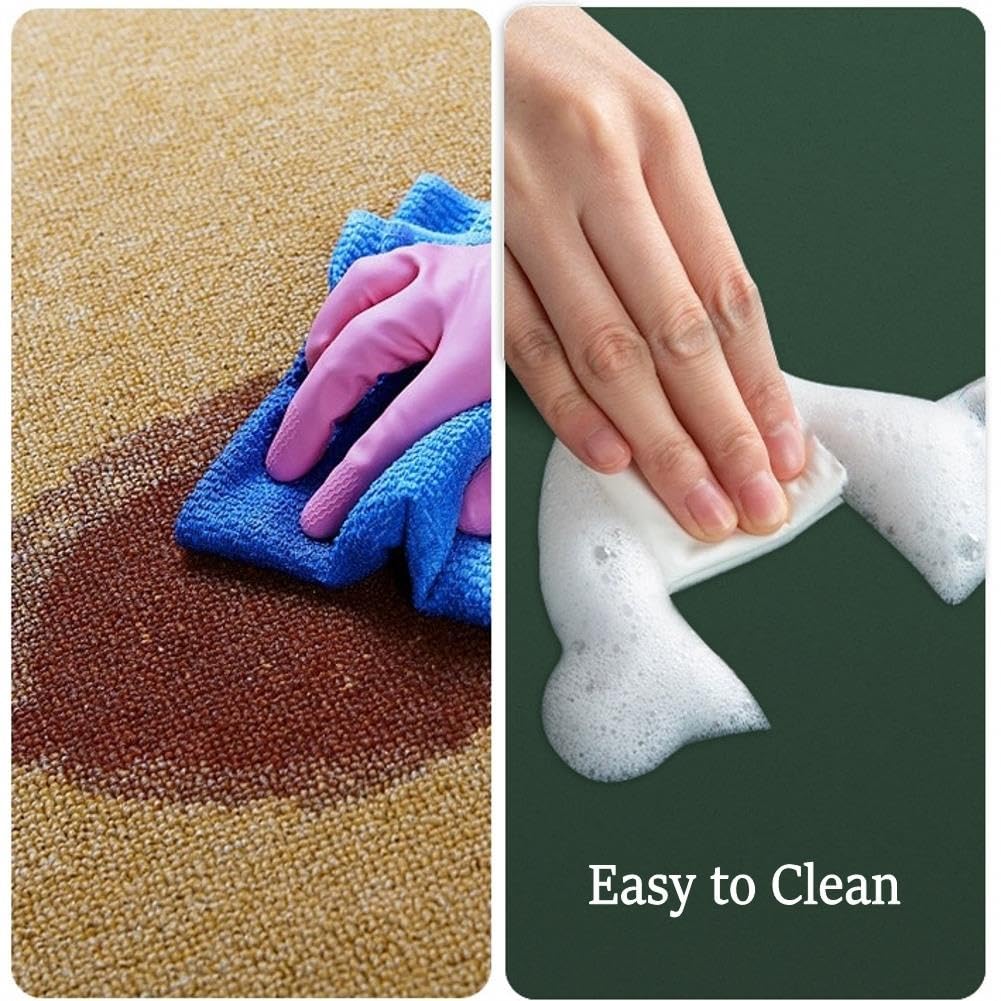 Tappeto Bagno, tappeto morbido ad asciugatura rapida per bagno, Tappeti di silicone multiuso facili da pulire per bagni, cucine(Gray,60x90cm)