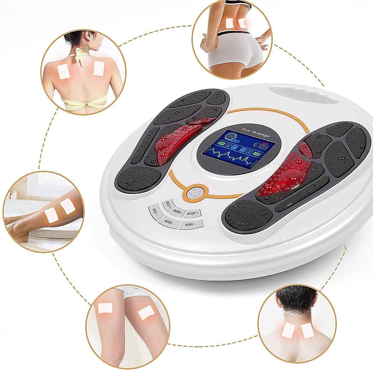 Buy EMS Foot Massager EMS & TENS Muscle Stimulator, Relax Treatment