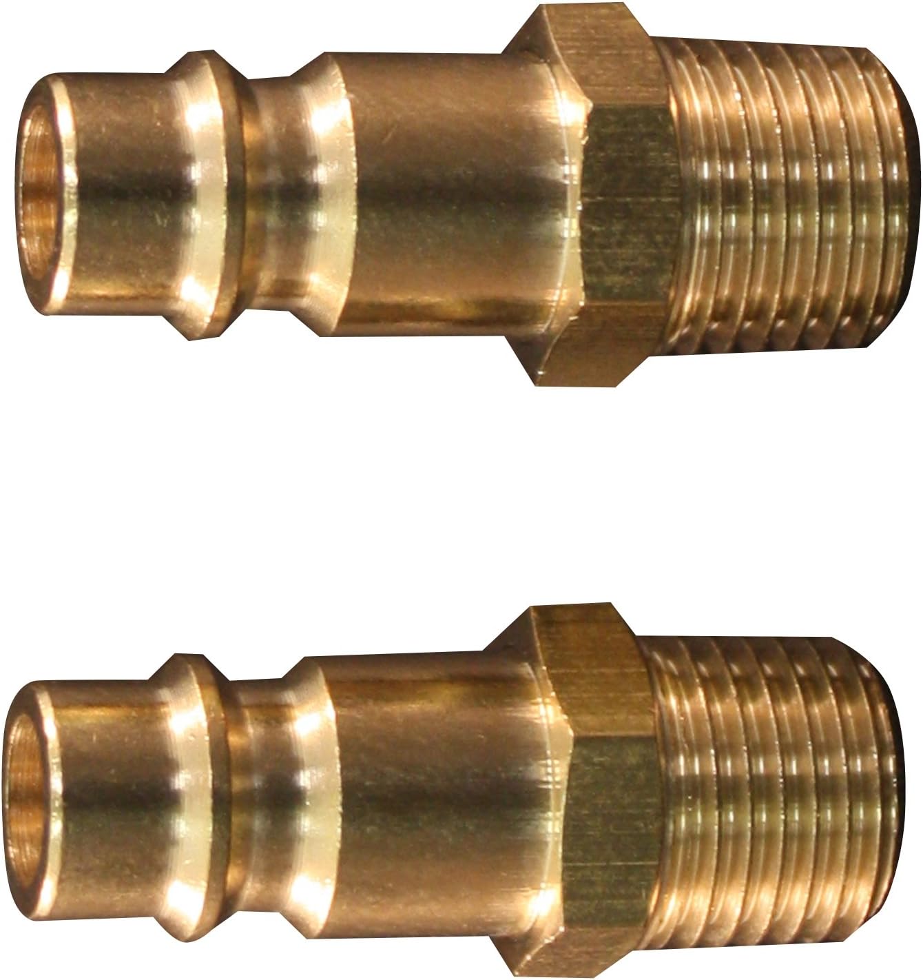 Milton S-760 1/4 MNPT V Style High Flow Plug - 2 Count (Pack of 1)