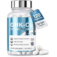 GHK-Cu Copper Peptide Capsules, 120 Capsules Copper Peptide Supplement