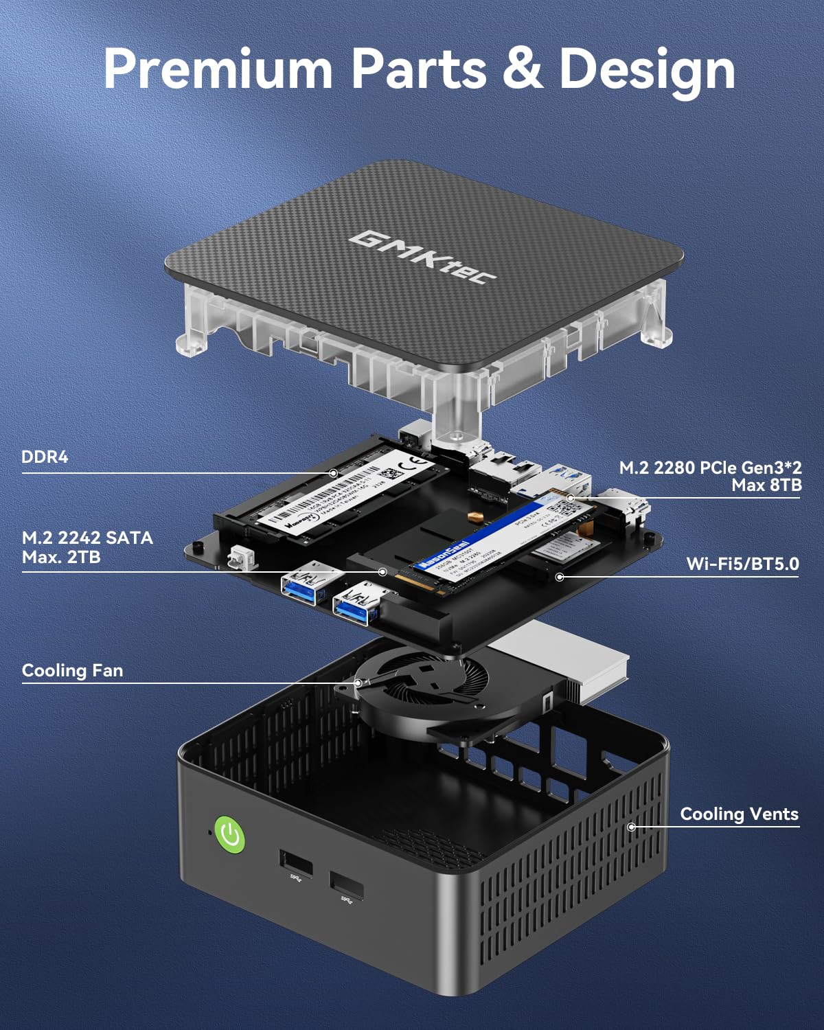 Amazon.com: GMKtec Mini PC Computers Intel N95 Processor (Turbo