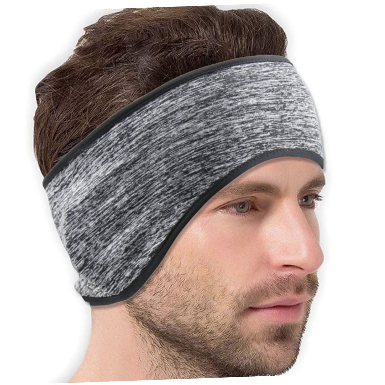 HEMOTON 5 Set Fasce Da Sci Più Caldo Scaldaorecchie Con Fascia in Pile Fascia Scalda Orecchie Uomini Elastico Protezione Per Le Orecchie Vello Tessuto in Pile 3 Pezzi * 5
