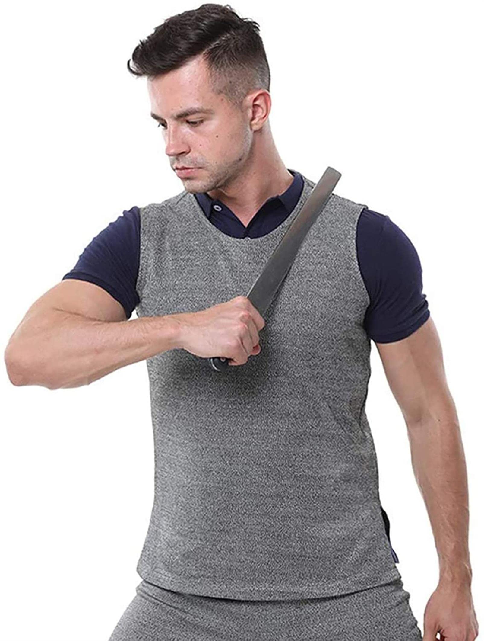 Gilet De Protection Anti-coupe LEHAO-TECH - Armure Corporelle Pour Coffre-fort - Noir
