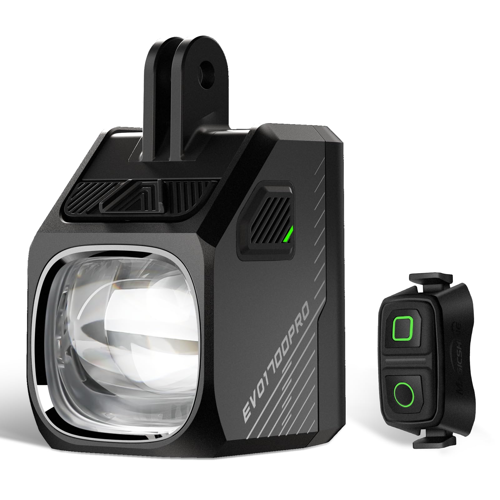 Magicshine EVO 1700 PRO 1700-Lumen Front Bike Light, Anti-Glare Beam