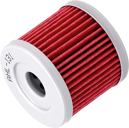 Miniatura 3 de AHL 131 Filtro de aceite para SUZUKI AN400 BURGMAN 400 2007-2015  AN400 Z 2009-2012, AN250 Burgman 250 1999-2007, AN125 BURGMAN 124 1996-2000, SP