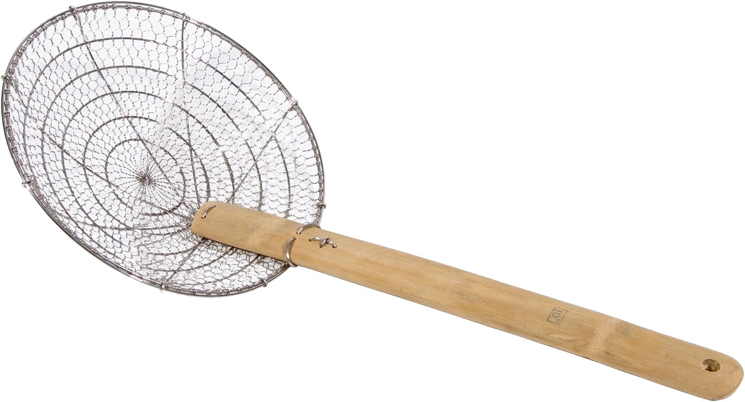 Town Food Service Equipment Co 42610 Bamboo Skimmer - Fryers 10" Diam.