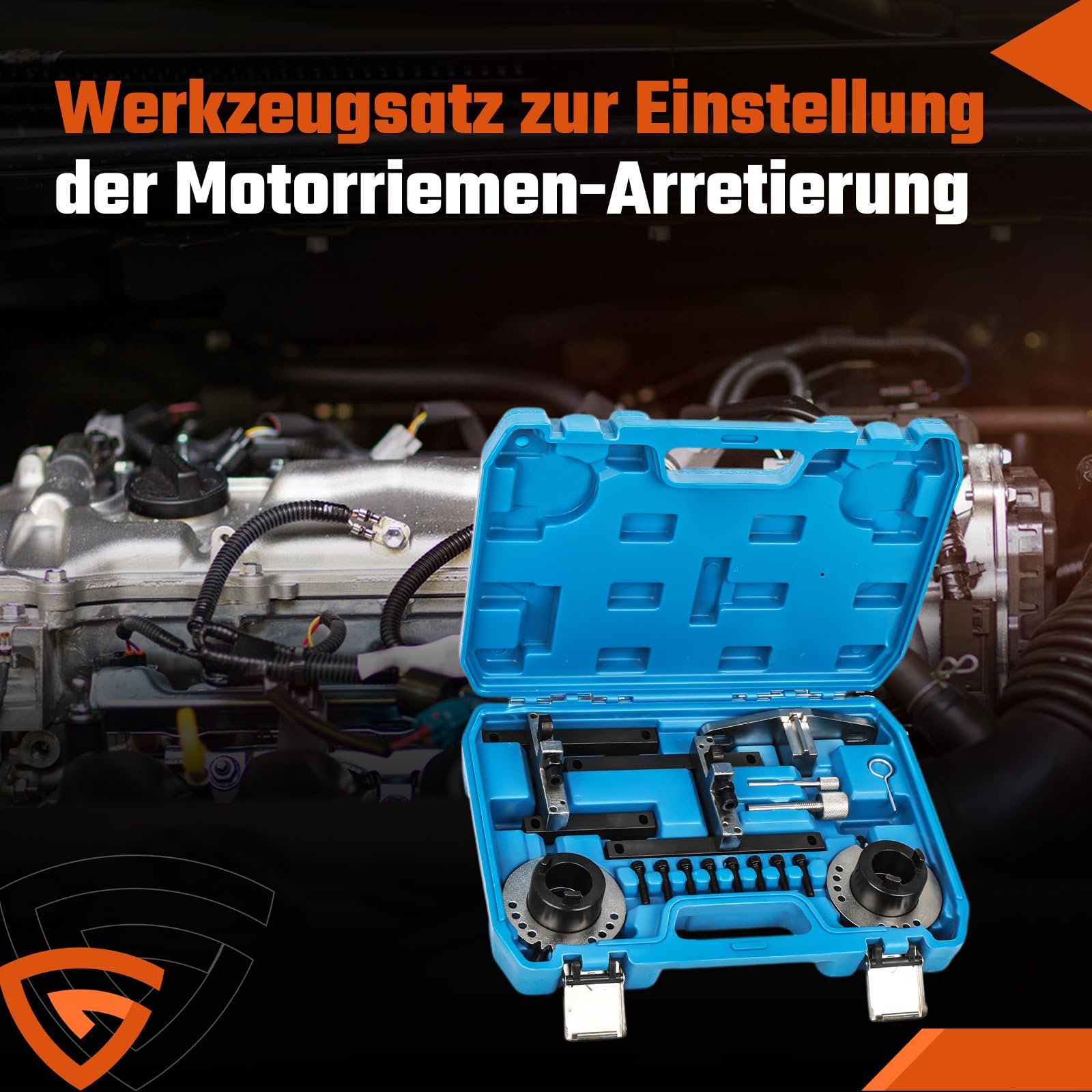 GEARMONSTER Motor Einstellwerkzeug Satz Zahnriemen Werkzeug für Ford 1.0 ECOBOOST
