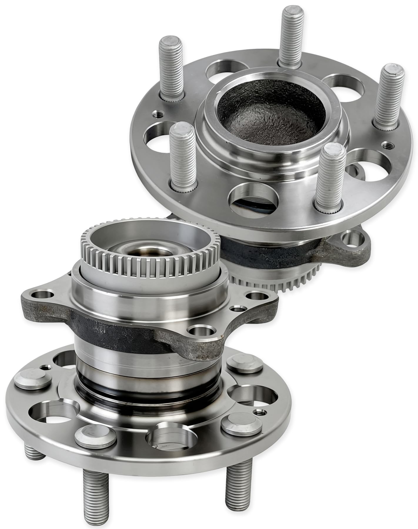 Photo 1 of 2 Pcs 512492 Rear Wheel Bearing Hub Assembly Compatible with Hyundai Elantra 2011-2016, Elantra Coupe 2013-2014 Elantra GT 13-17 Veloster 12-17, for Kia Forte Koup 2014-2016 Forte5 14-18, 5 Lugs