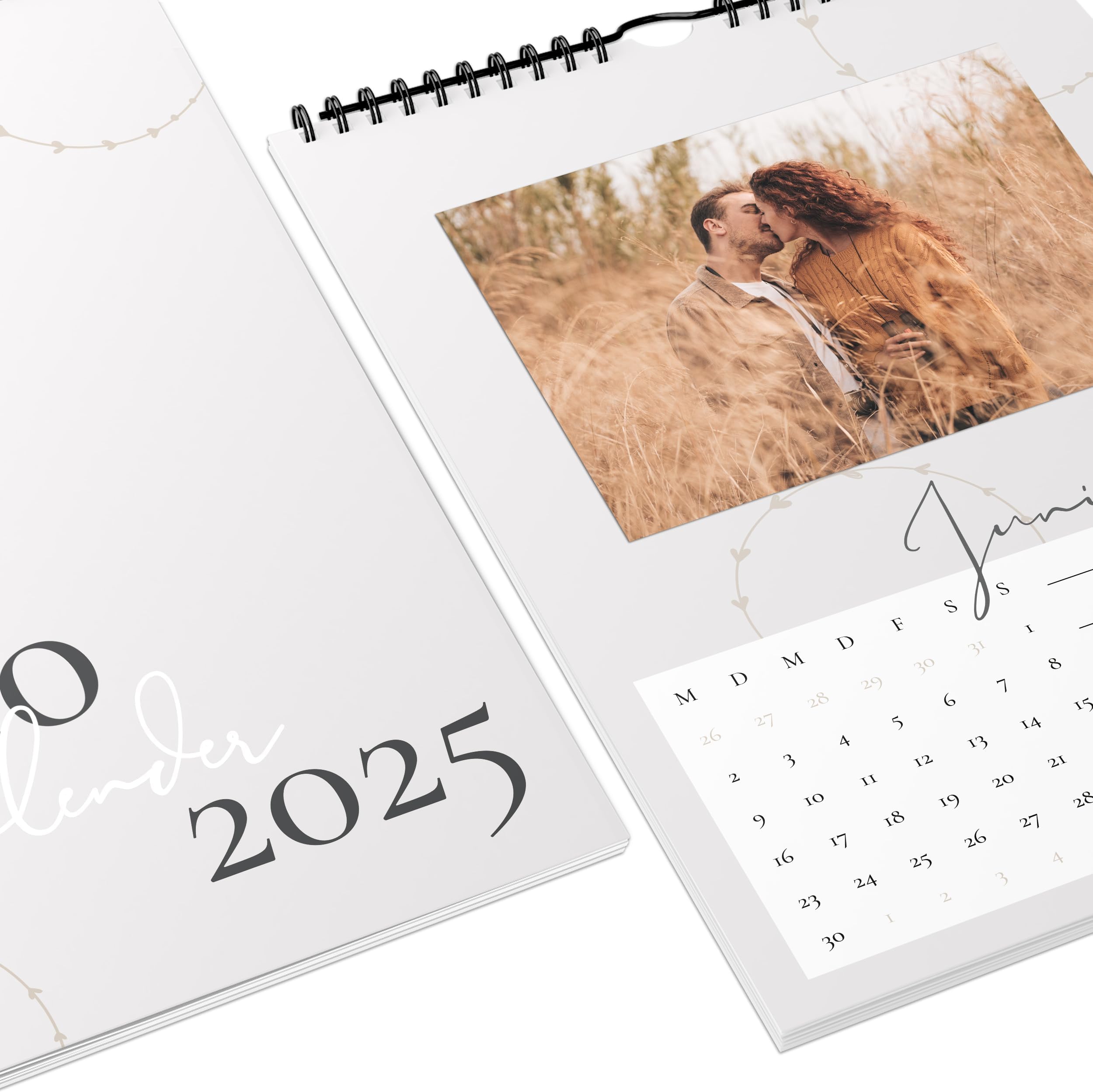 Heaven+paper Fotokalender 2026 Selbst Gestalten - Premium A4 Jahreskalender DIY