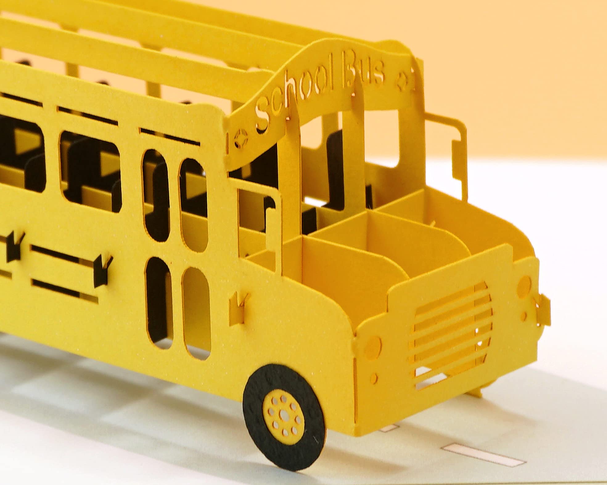 HAPPY GIFTERS Party Bus Pop Up Birthday Card – 3D Birthday Card – Popup Birthday Card – Popup Cards Birthday – Birthday Pop Up Cards For Women, Men, Kids – Pop Up - View #2