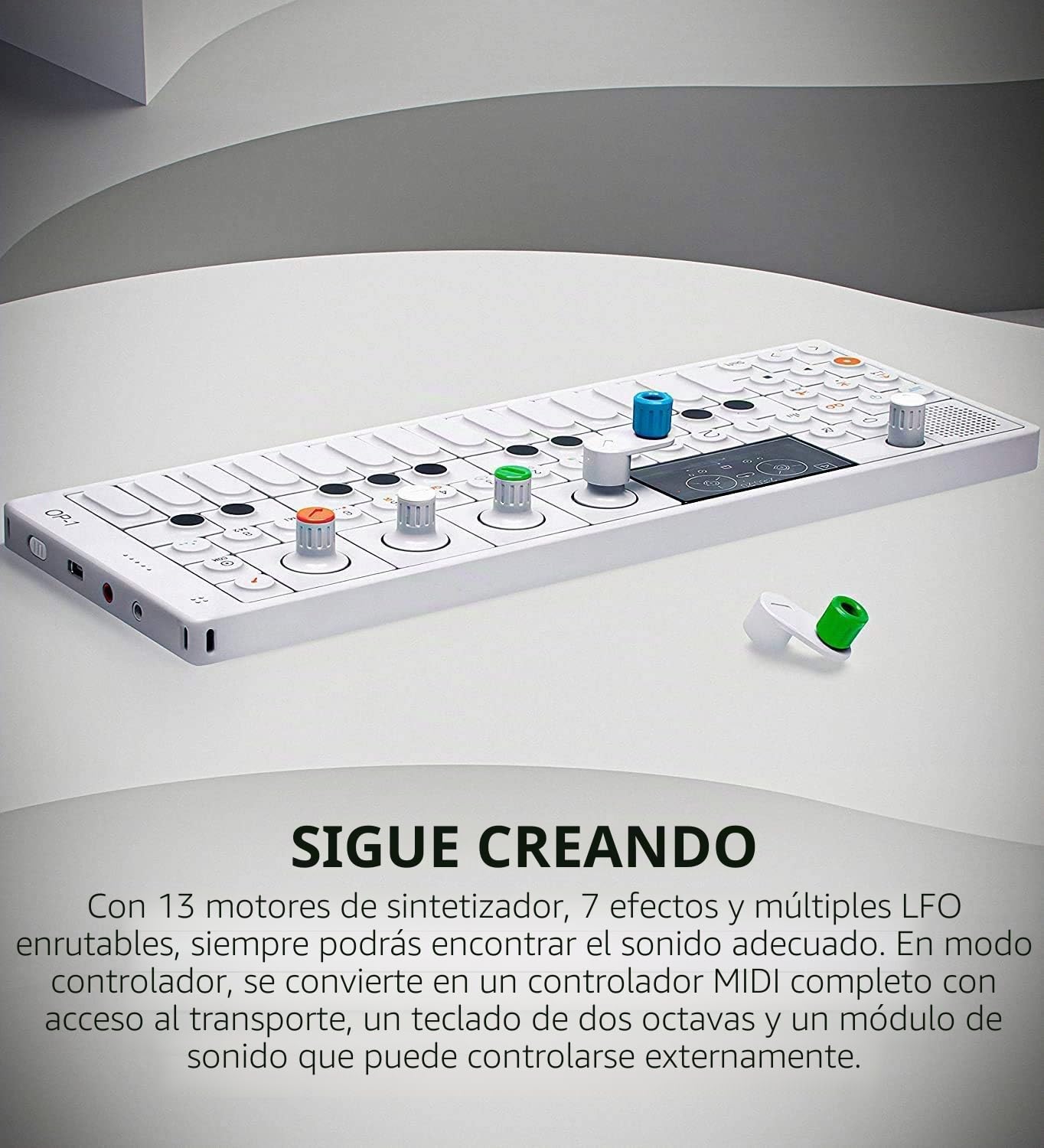 Teenage Engineering OP-1 - Sintetizador, sampler y controlador, portátil