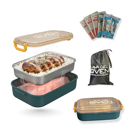 Oven Flameless Self-Heating Lunch Box Portable Food Warmer
