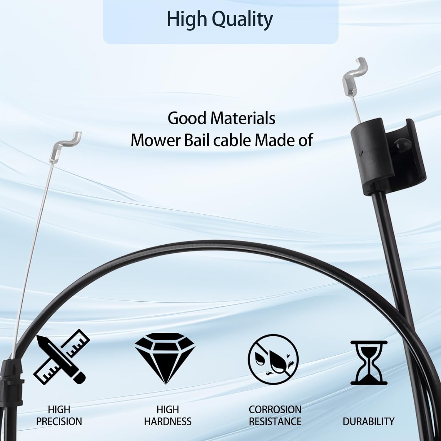 7101395YP Bail Cable Compatible with Briggs and Togo Ubuy