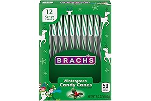 Brach's Wintergreen Candy Cane Cane: A Refreshing Twist on a Classic