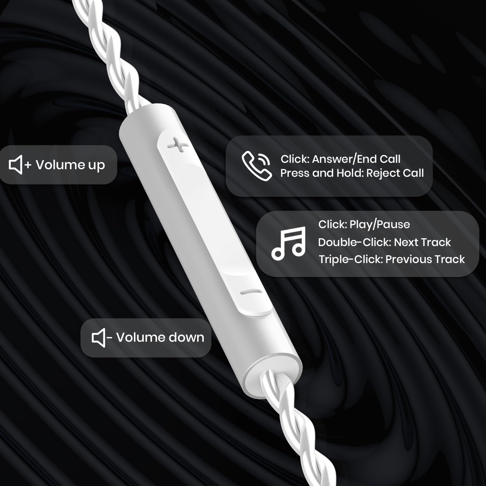 Podwójne dynamiczne przetworniki 10 mm w monitorze uszu, przewodowe słuchawki HiFi ze stopu cynku, hybrydowe słuchawki IEM, 2-pinowy, odłączany, posrebrzany kabel IEM dla audiofilów, muzyków