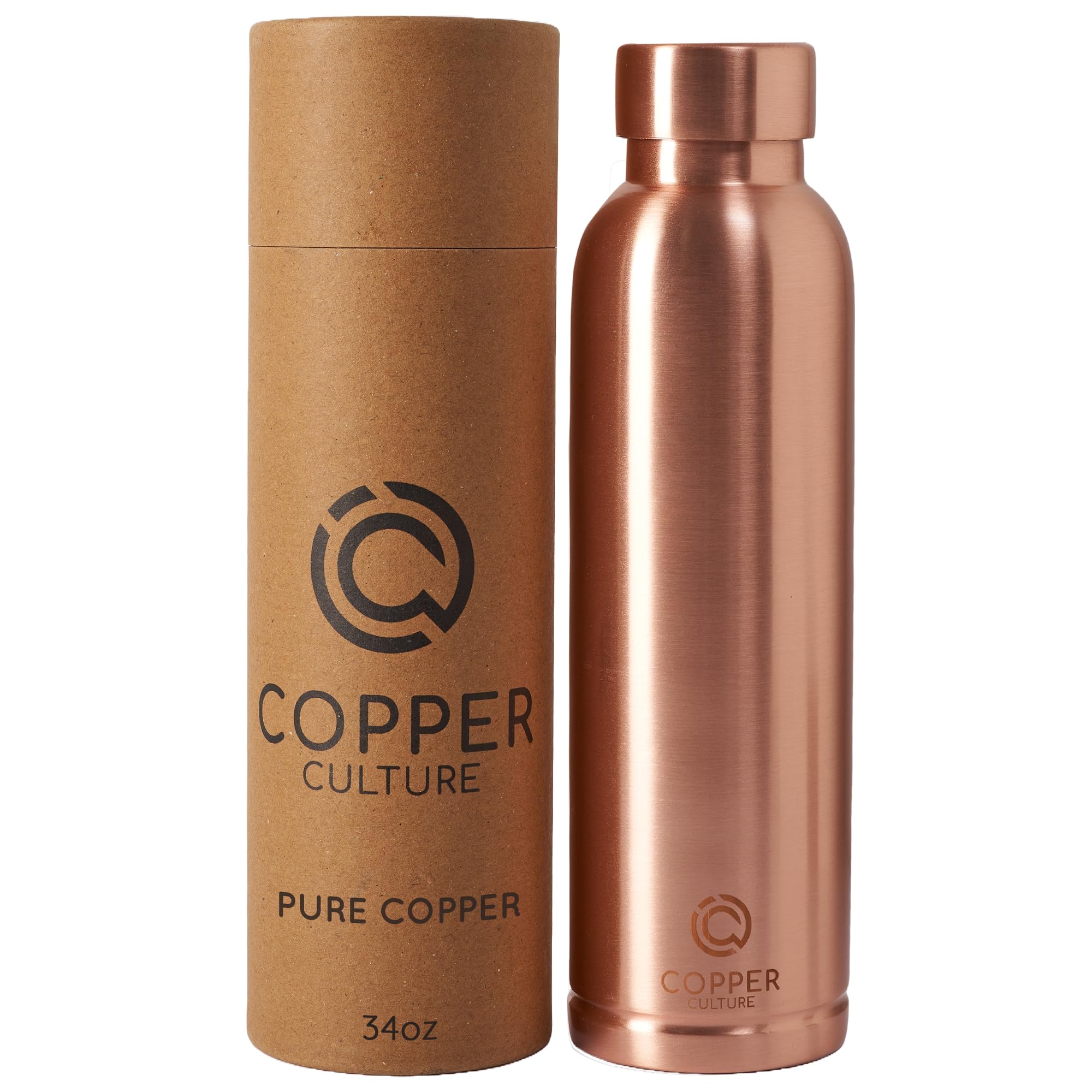 銅製水筒 1000ml 100%Copper Bottle Amazon.com: 100% Pure Copper Water Bottle for Drinking Water – 34