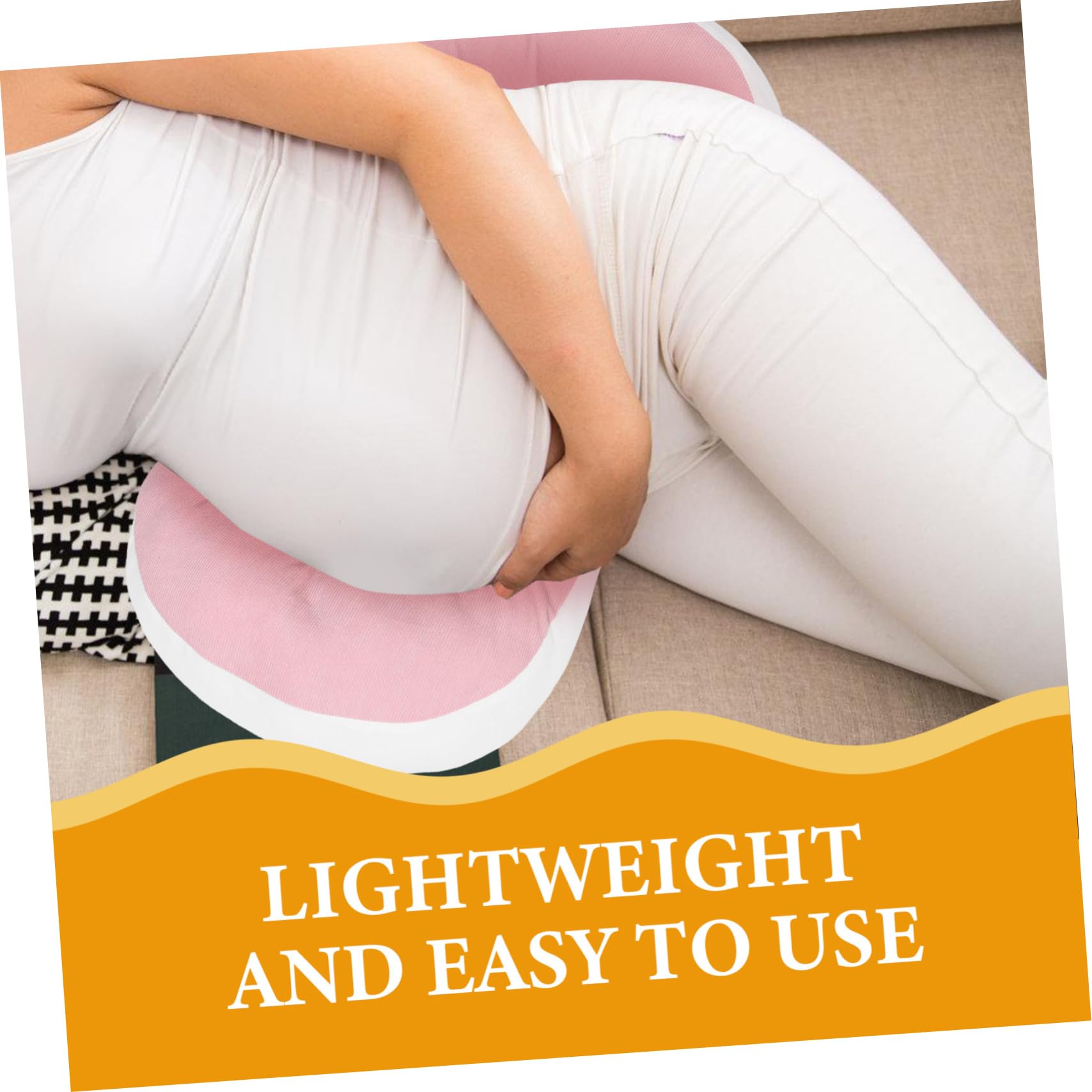 Kisangel Almohada de Maternidad U-Shaped para Mujeres Embarazadas Soporte Completo y Diseño Ergonómico