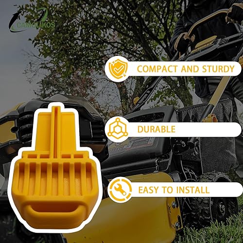 Miniatura 5 de N835578 Llave de seguridad para cortacésped compatible con DeWalt DCMWSP255Y2 DCMWP233U2 DCMWSP244U2 Llave de repuesto para manualidades N835578