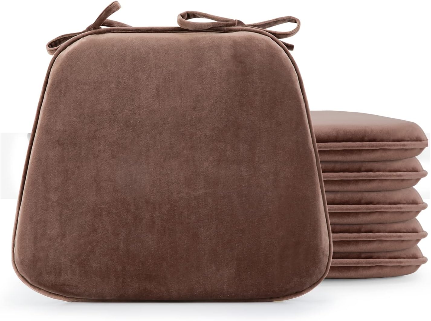 Wellsin Chair Cushions for Dining Chairs, Memory Foam Seat