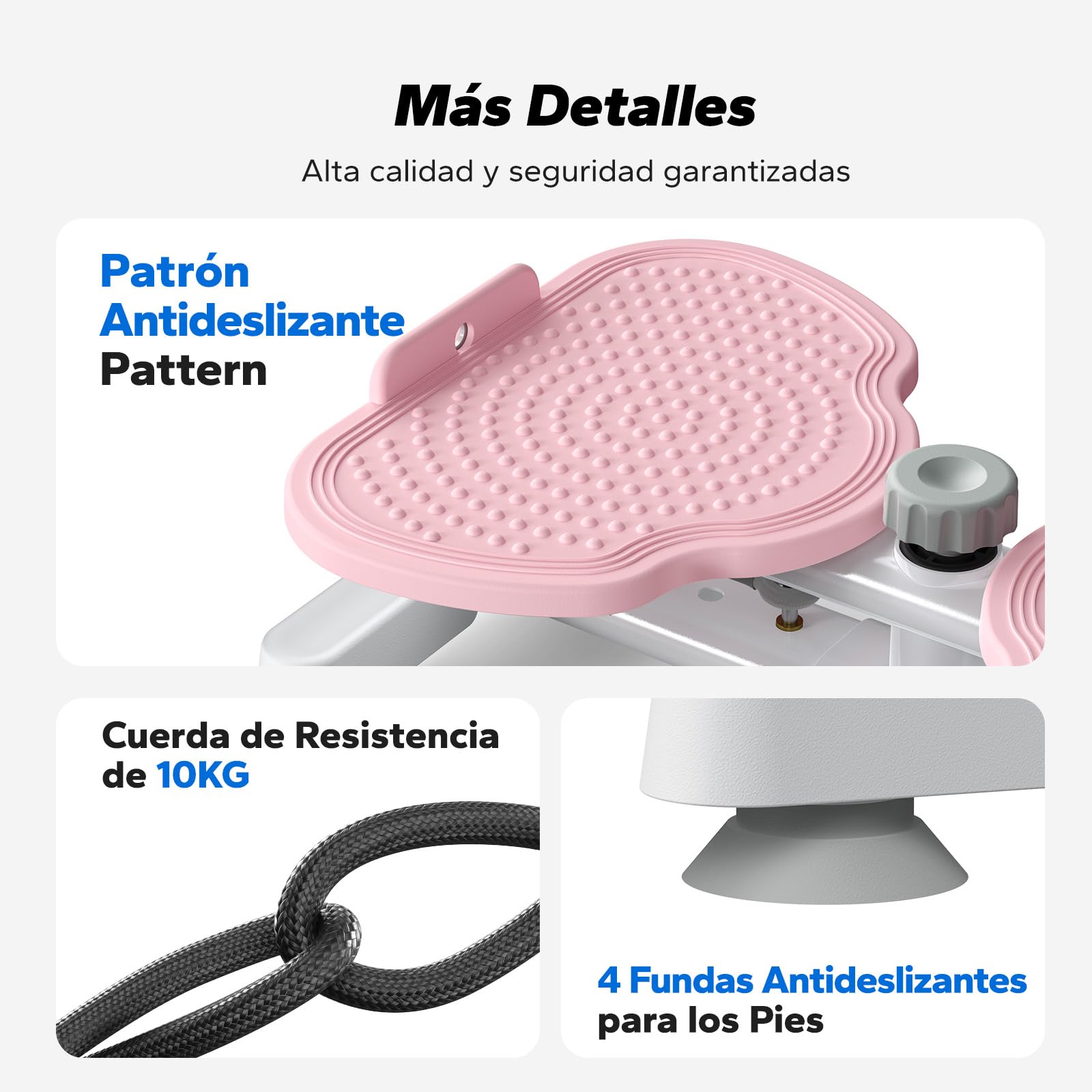 MERACH Twister Waist Disc Board para Mujer, Twist Cintura Torsión Disc con 2 Corde di Resistenza para Adelgazar Cintura y Fortalecer Core, Soporta 136KG, Abdominales en Casa para Hogar