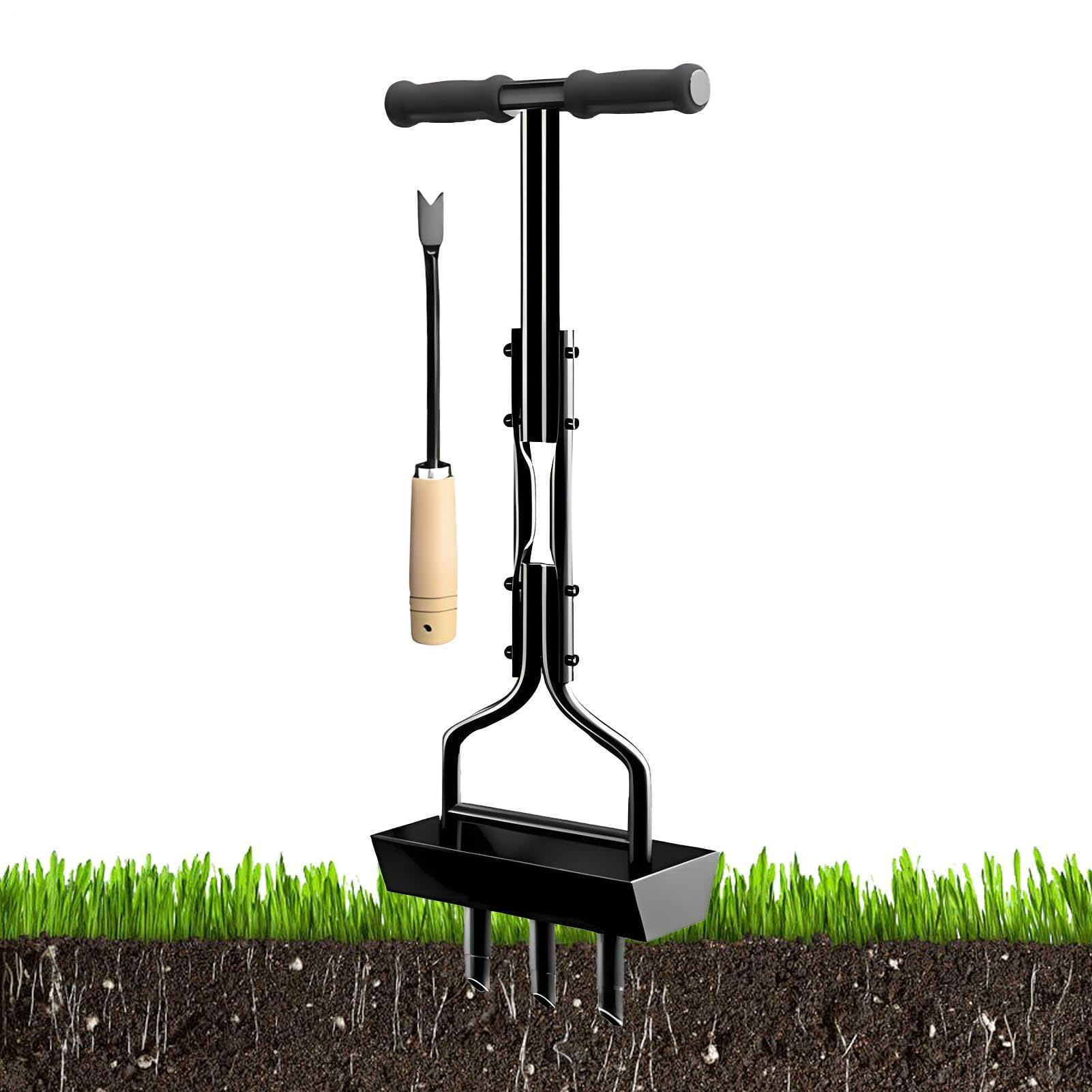 Attrezzo Aeratore Da Prato Attrezzo Smuoviterreno In Metallo Carotatore E | Ferro da giardino in metallo, attrezzatura per la cura del prato per appassionati, agricoltori