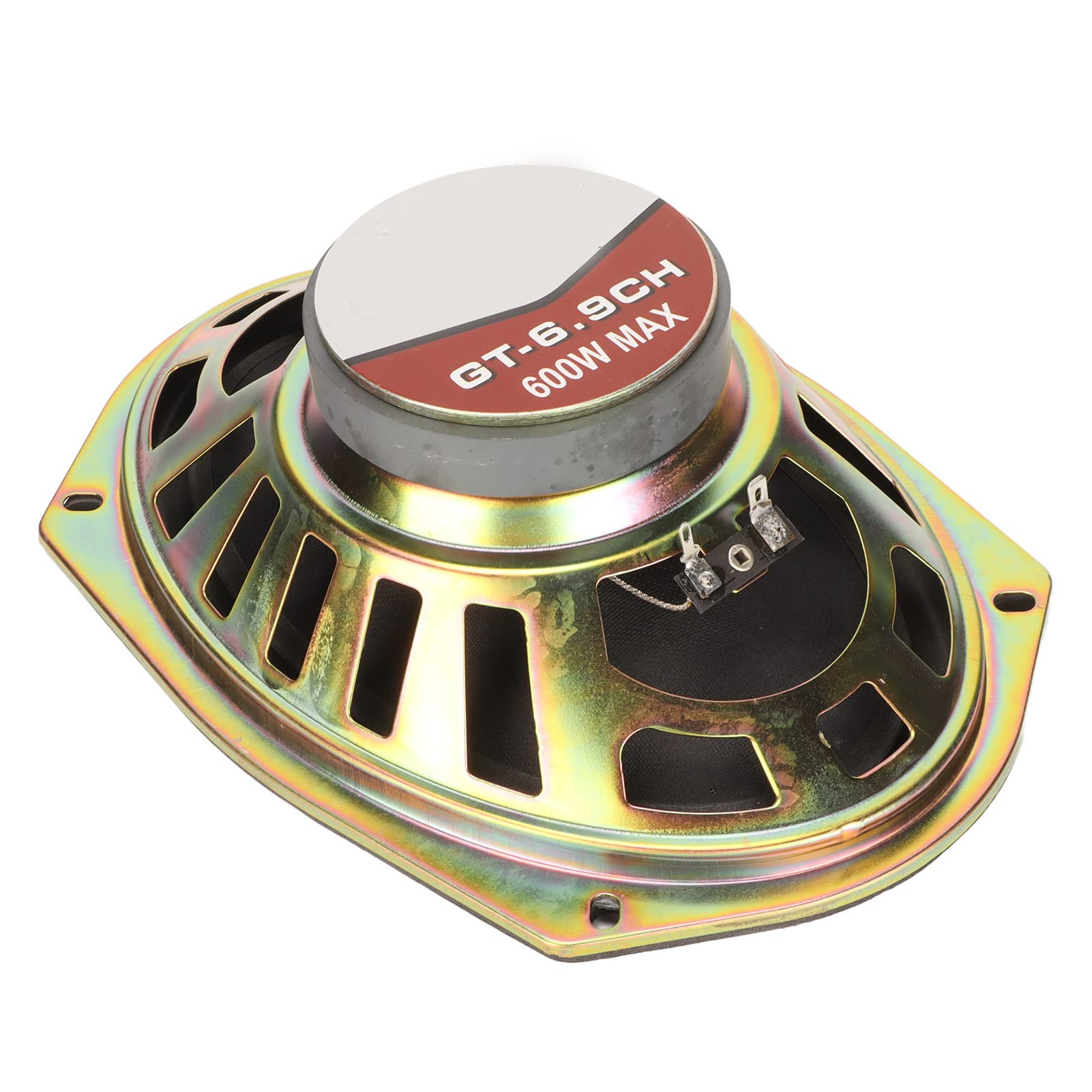 6x9 Polmone Auto Altoparlante Coassiale, Altoparlanti per Auto da 600 W con Riduzione della Distorsione, Frequenza Media 60 Hz–20 kHz, per Modifica Auto, Nero