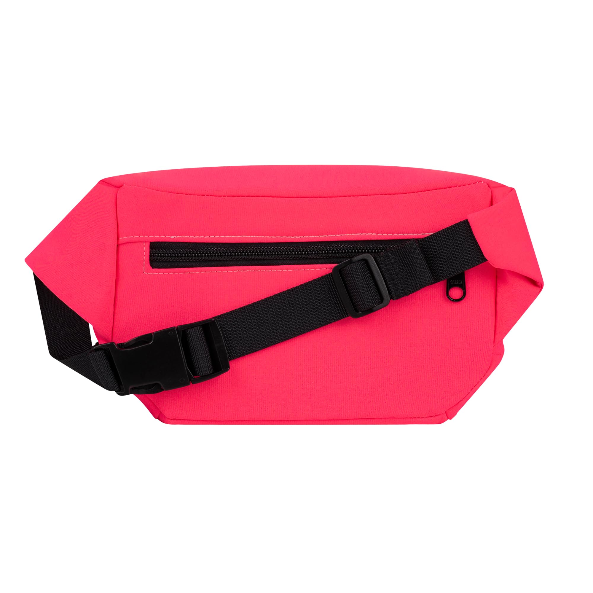 Bauchtasche Softshell Neonpink, Eckig Medium