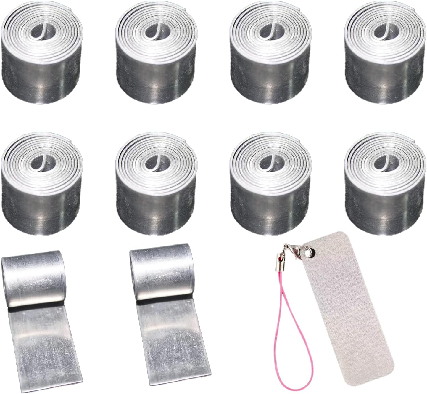 Fishing Lead Sheet - 10pcs Individual Packaging Rapid Settlement Fishing Sinkers