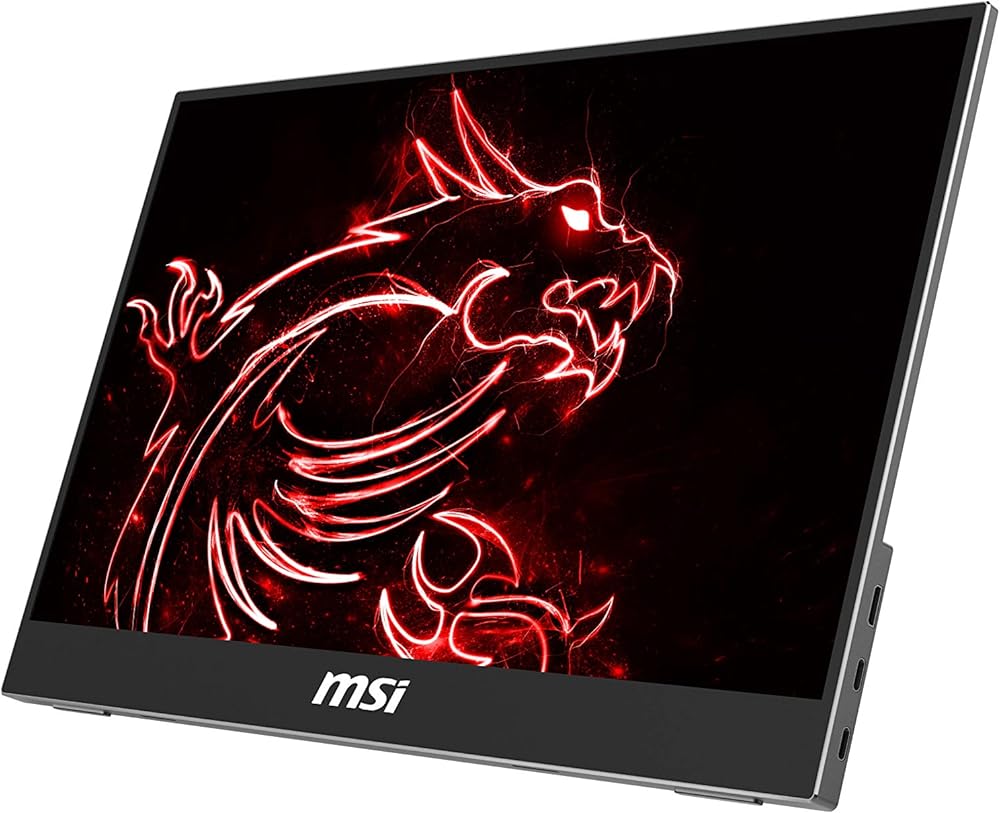 MSI Frameless Bezel Glass Surface 1920 X 1080 USB/HDMI Smart Cover Included IPS Portable Monitor thumbnail 5
