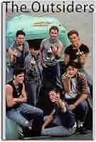 「THEOUTSIDERS」ポスター Amazon.com: The Outsiders Poster Movie Promo 11 x 17 inches