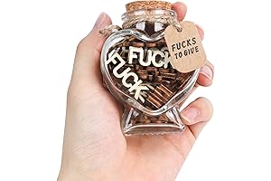 Jar of Fucks Funny Gag Gift: Zero Fucks to Give