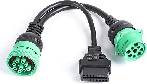 Miniatura 1 de J1939 macho a J1939 hembra y cable divisor OBD2 (1pcs)