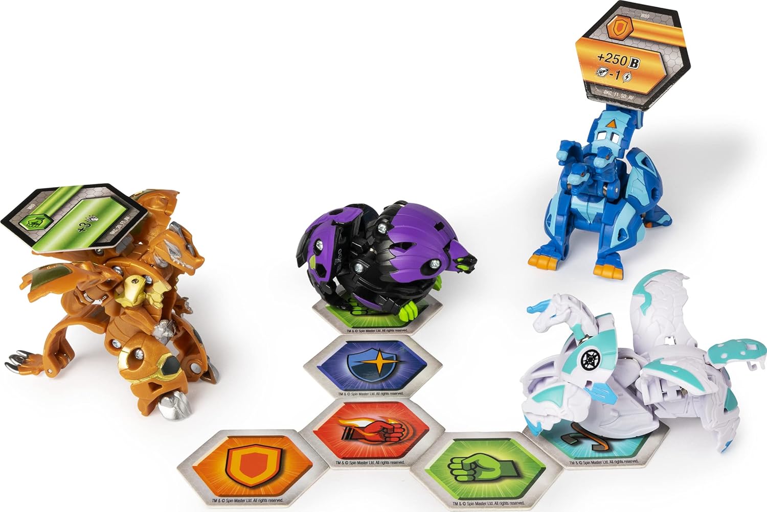 Buy Bakugan Baku Gear 4 Pack Dragonoid Ultra With Baku Gear And Howlkor Ultra Collectible Action Figures Kids Toys For Boys Online In Vietnam B07zs8sbs8