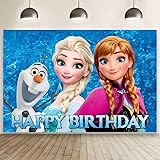 Winter Wall Decor Backdrop for Kids Birthday Decorations, Winter Banner for Birthday Party Supplies (5x3ft)